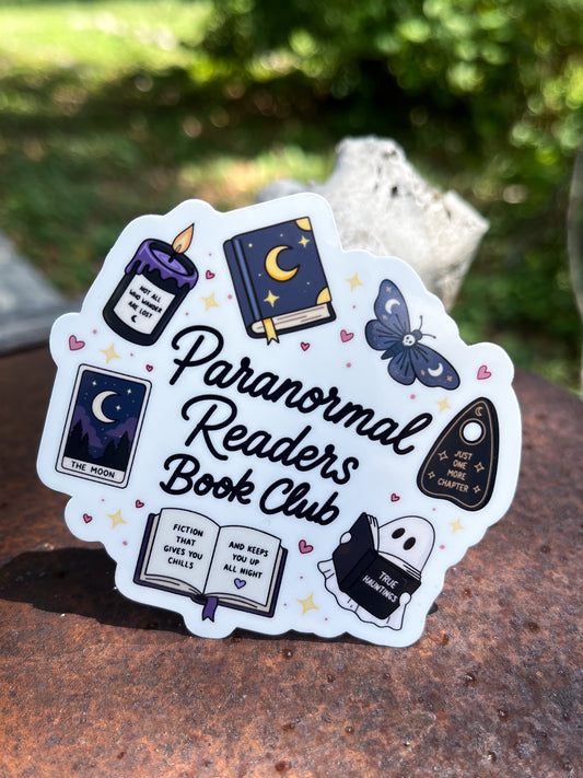 Paranormal Readers Sticker