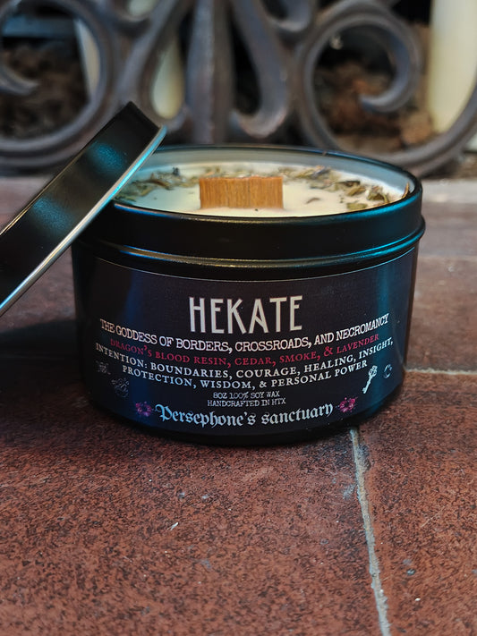 Hekate Tin Candle 8oz