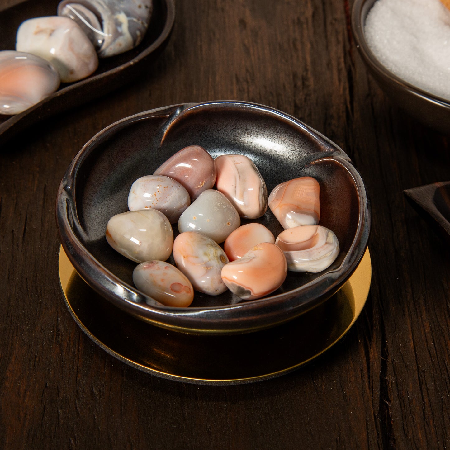 Pink Botswana Agate Tumble