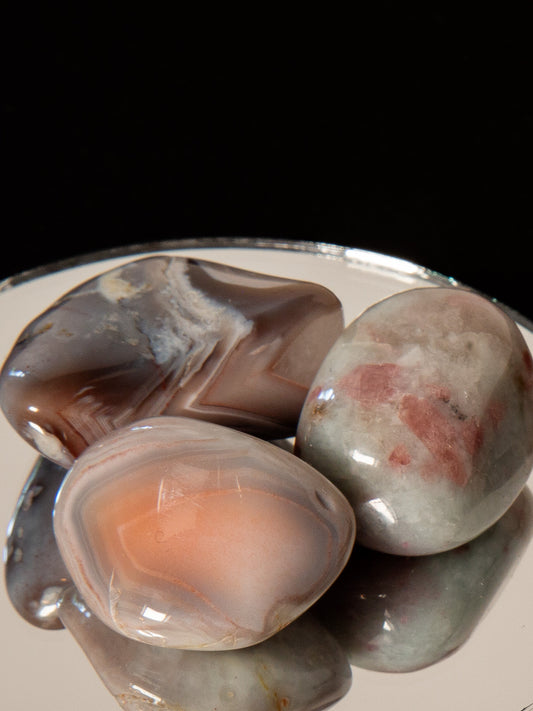 Pink Botswana Agate Tumble