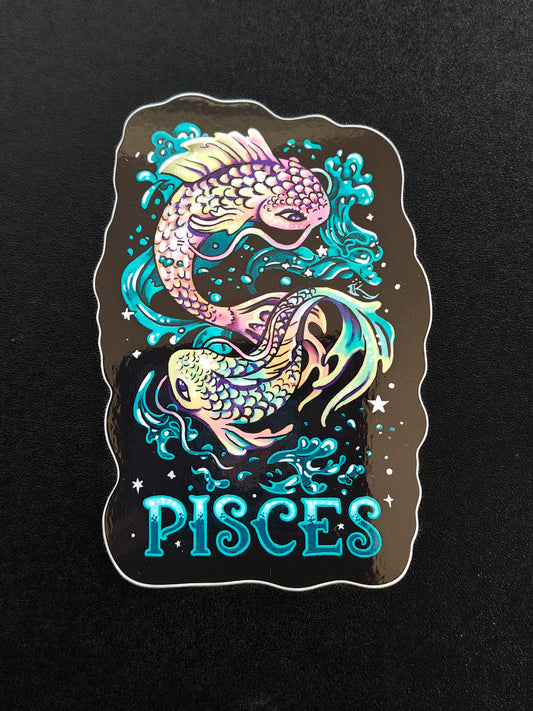 Pisces Zodiac Sticker