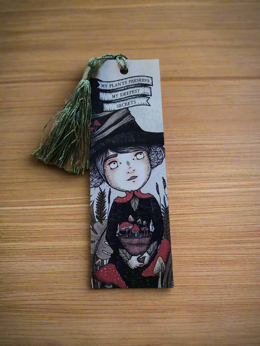 Plant Witch Bookmark