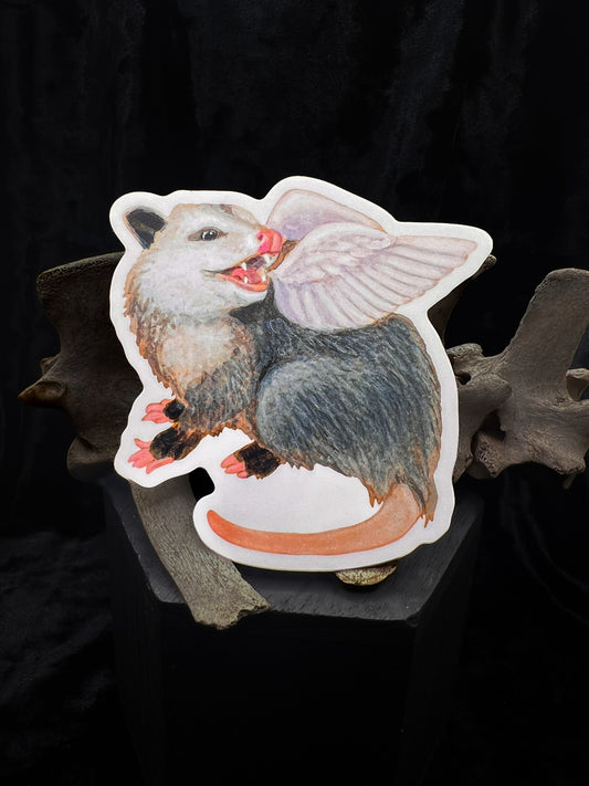 Possum with Wings Sticker