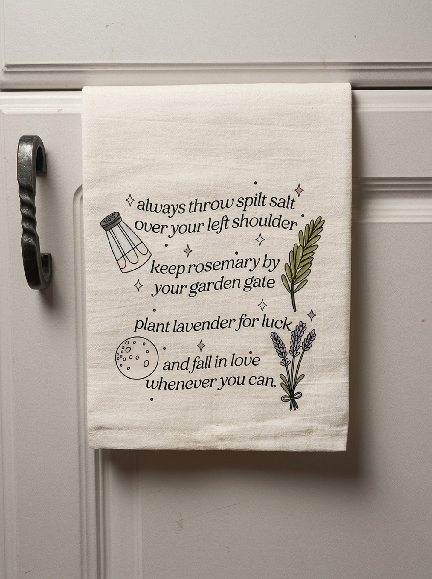 Practical Magic Tea Towel