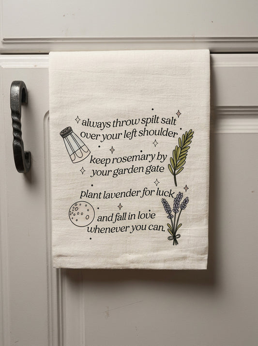 Practical Magic Tea Towel