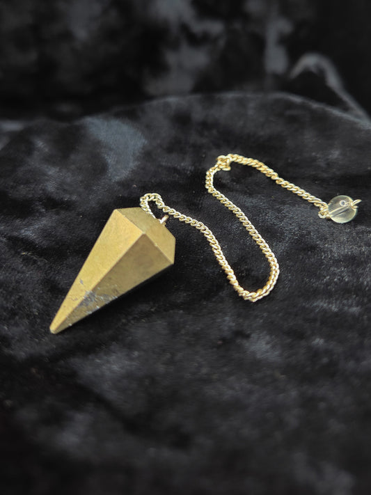 Pyrite Pendulum
