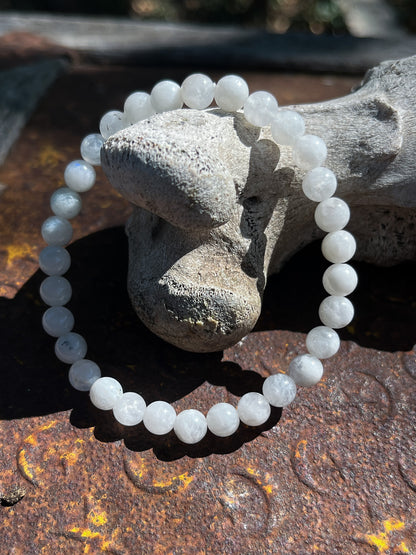 Rainbow Moonstone Bracelet