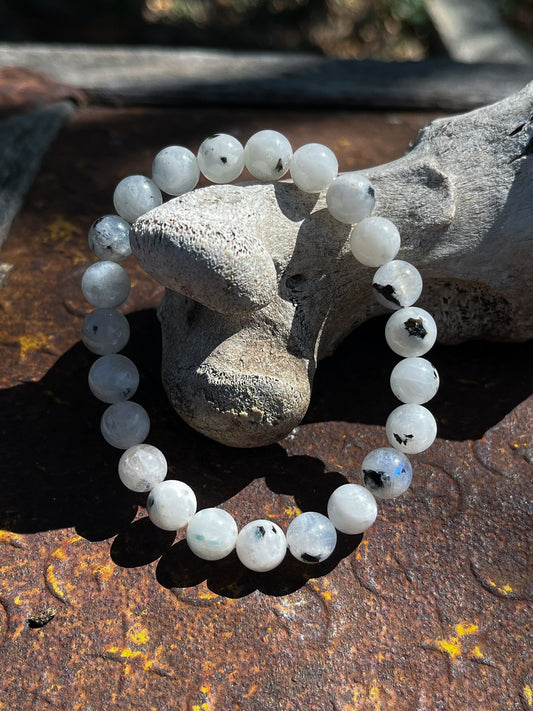 Rainbow Moonstone Bracelet