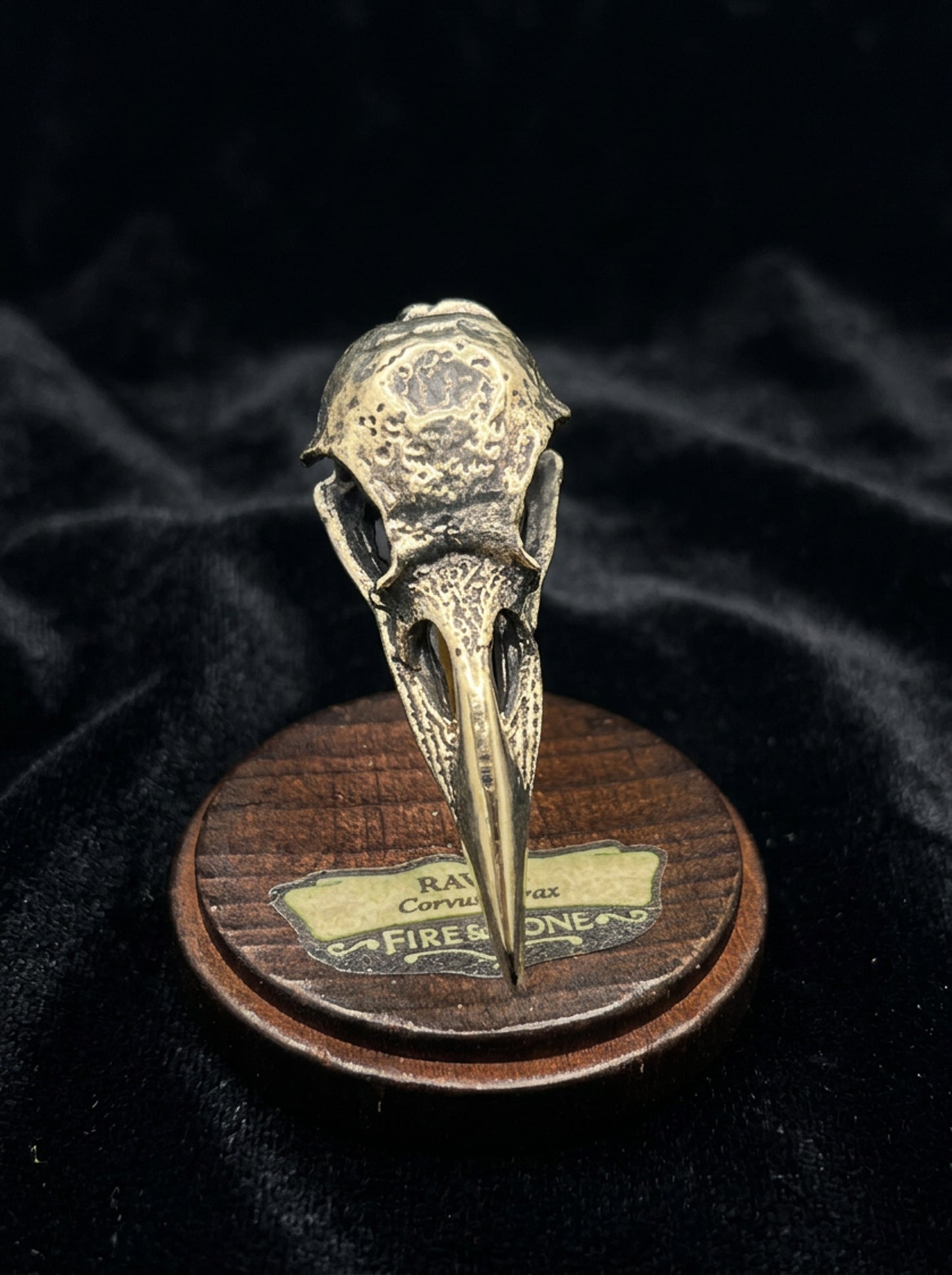 Raven Skull Necklace