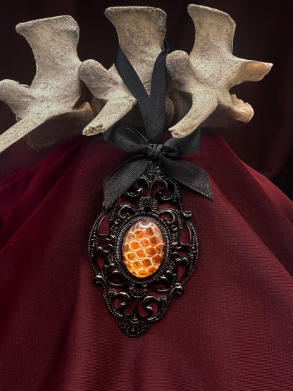 Real Snakeskin Filigree Ornaments