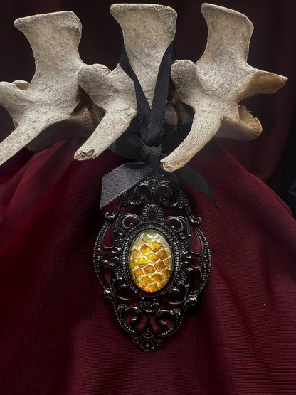 Real Snakeskin Filigree Ornaments