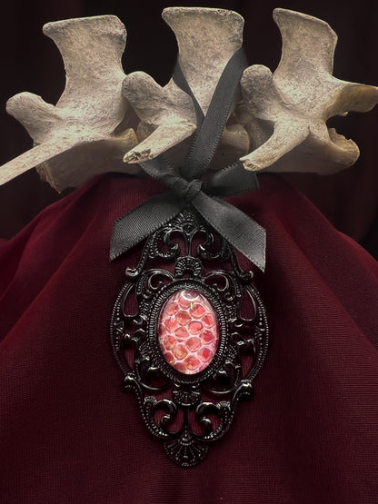 Real Snakeskin Filigree Ornaments