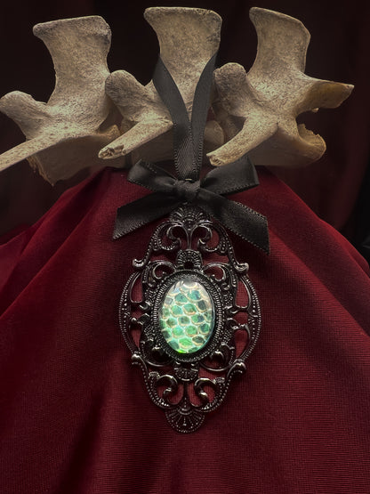 Real Snakeskin Filigree Ornaments