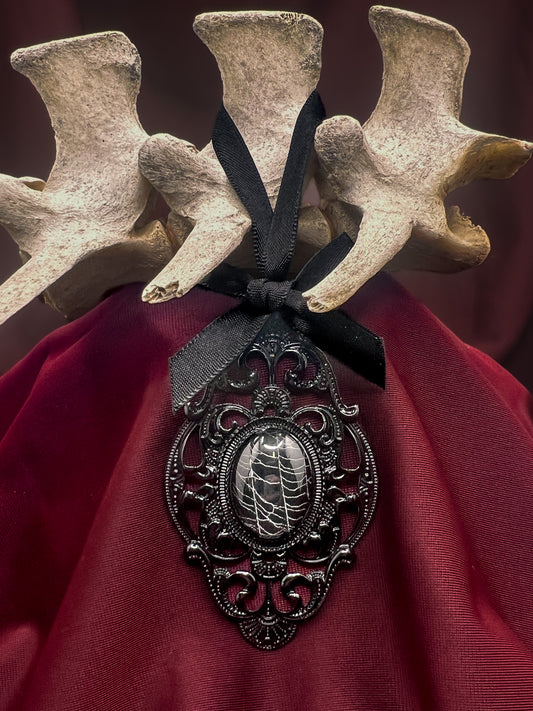 Real Spiderweb Filigree Ornaments