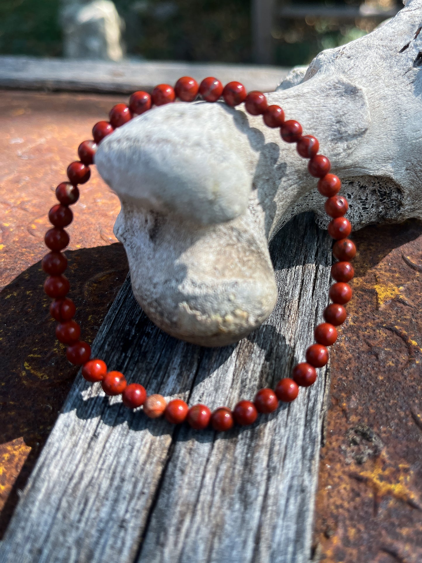 Red Jasper Bracelet (Multiple Styles)