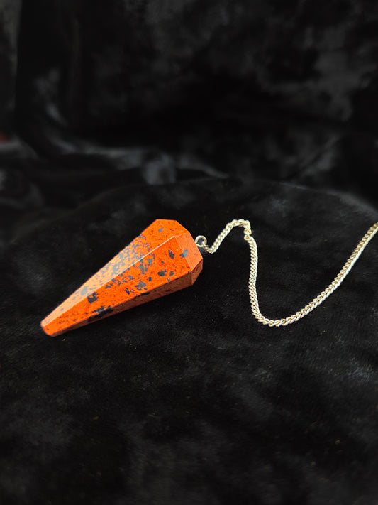 Red Jasper Pendulum