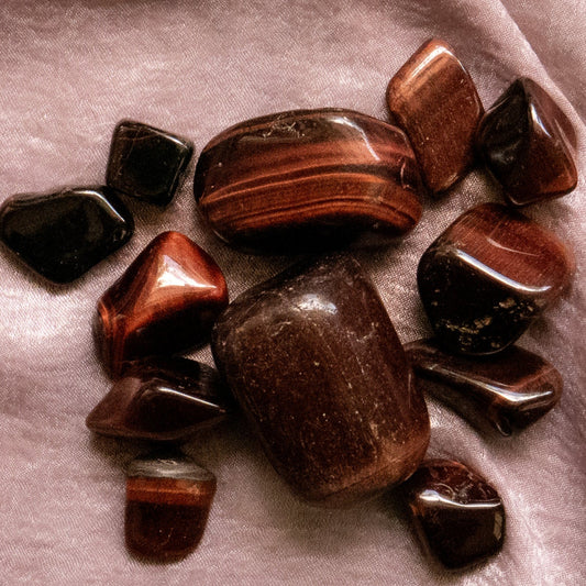 Red Tiger Eye Tumble