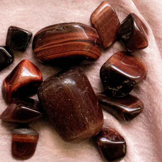 Red Tiger Eye Tumble