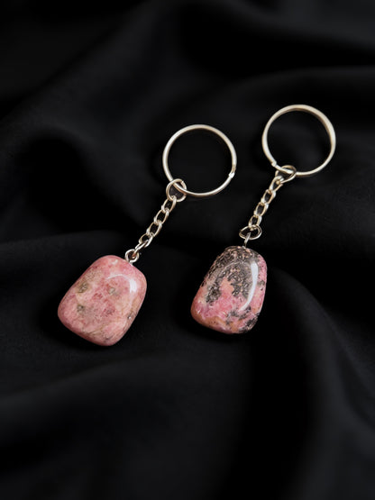 Rhodonite Keychain