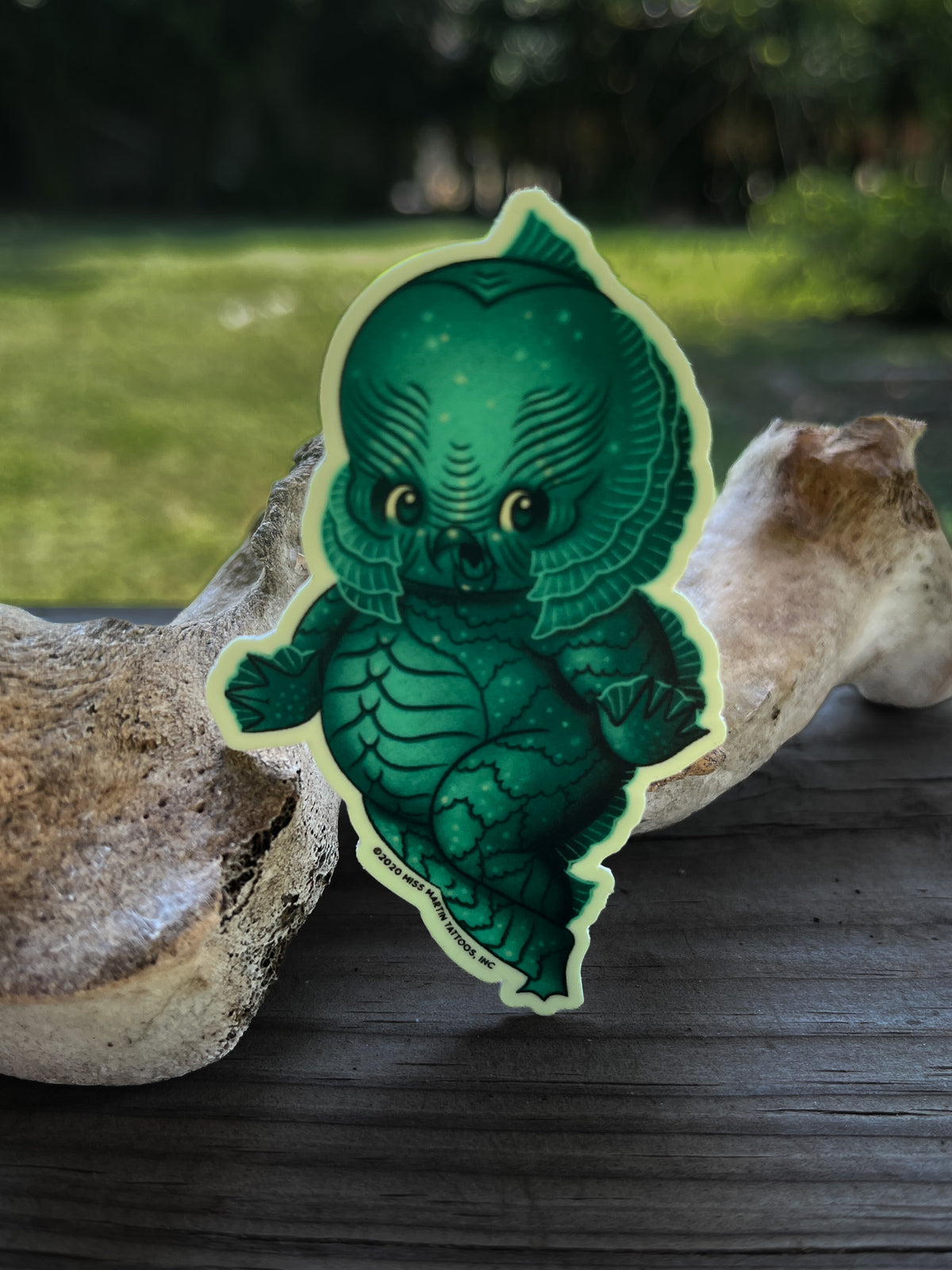 Sea Monster Kewpie Sticker