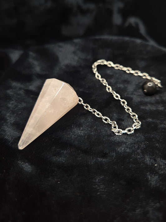 Rose Quartz Pendulum