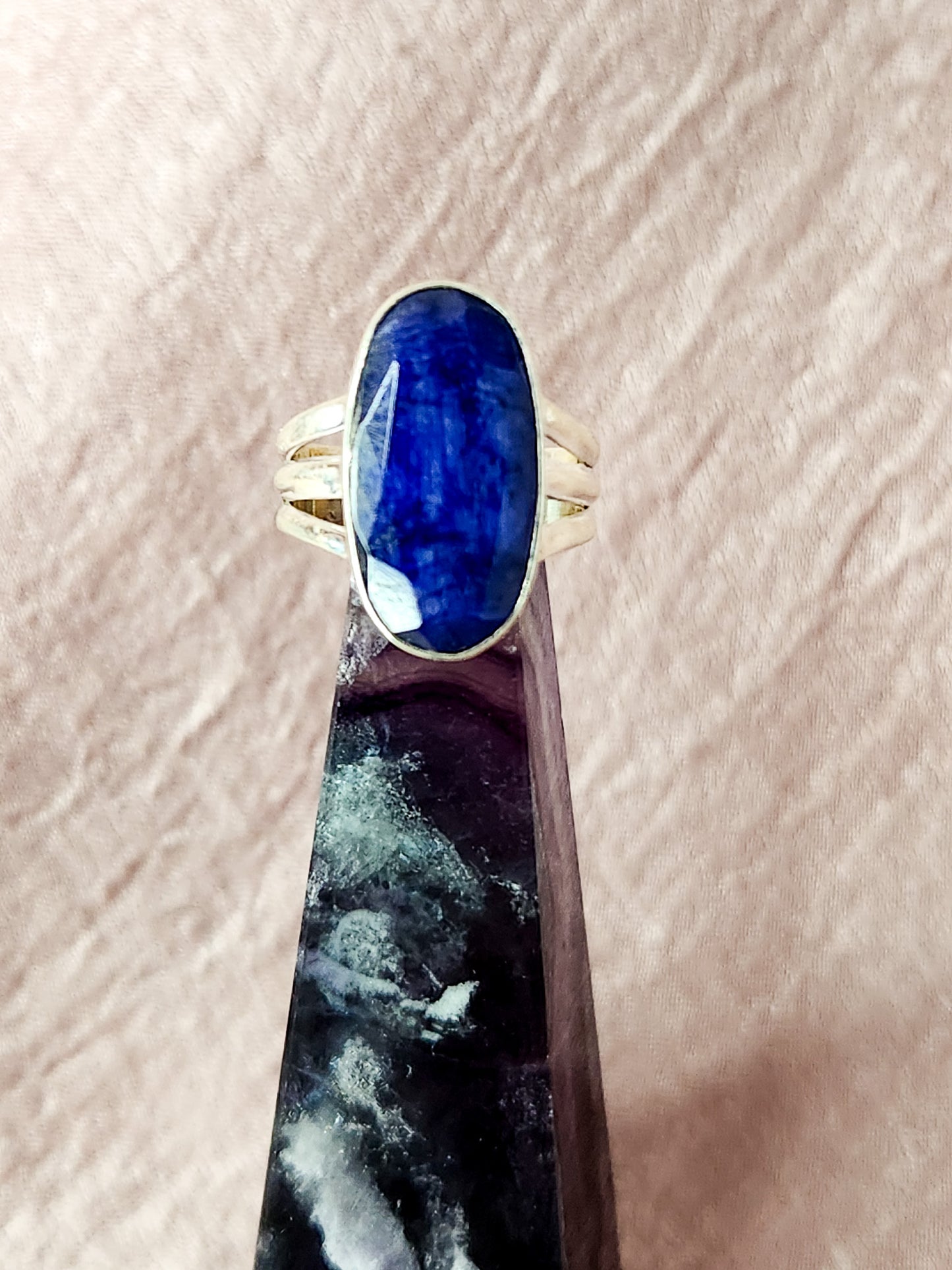 Sapphire Oval Ring