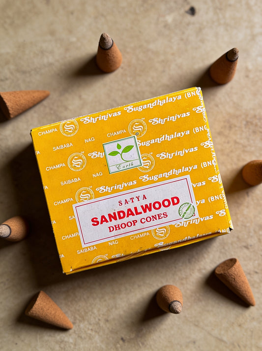 Satya Sandalwood Nag Champa Incense Cones