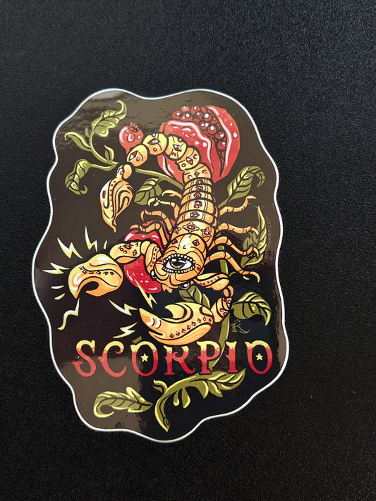 Scorpio Zodiac Sticker