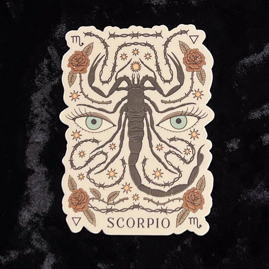 Scorpio Symbol Sticker