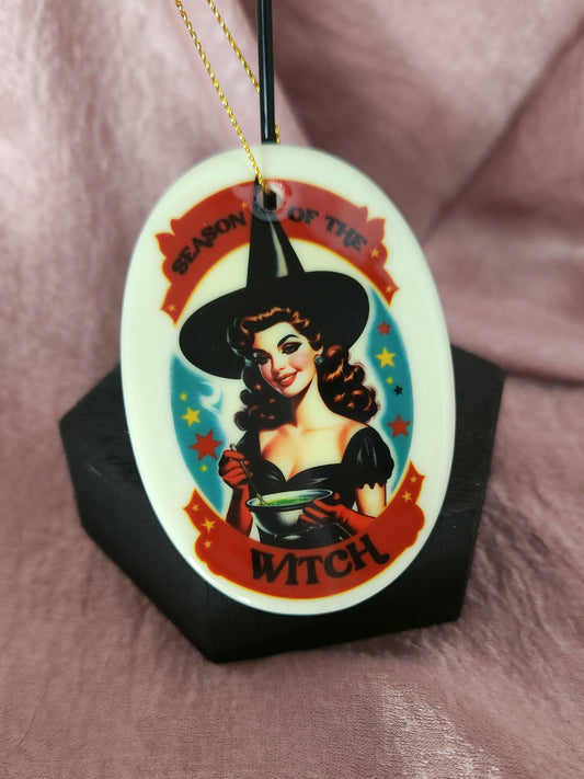 Season Of The Witch Ornament