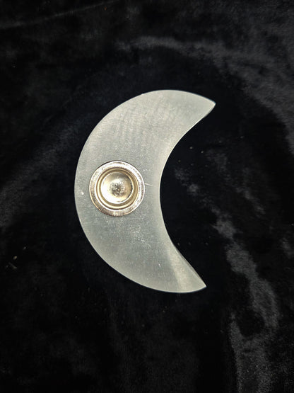 Selenite Chime Candle Holder