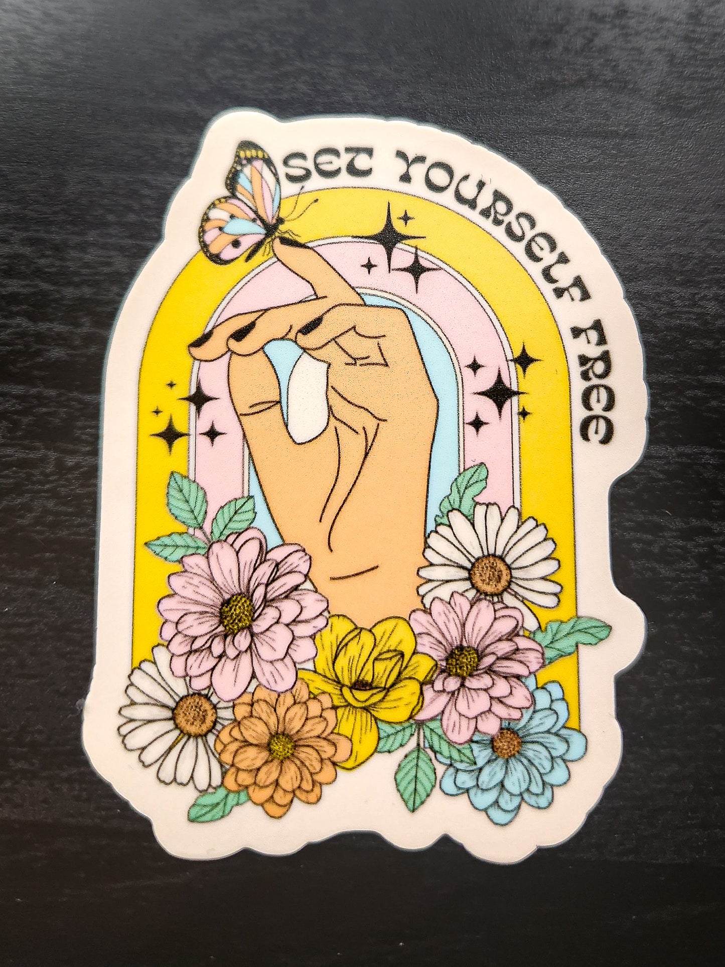 Set Yourself Free Sticker