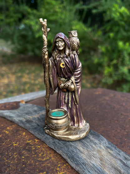 Small Crone Statue