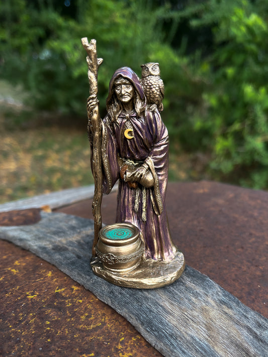 Small Crone Statue