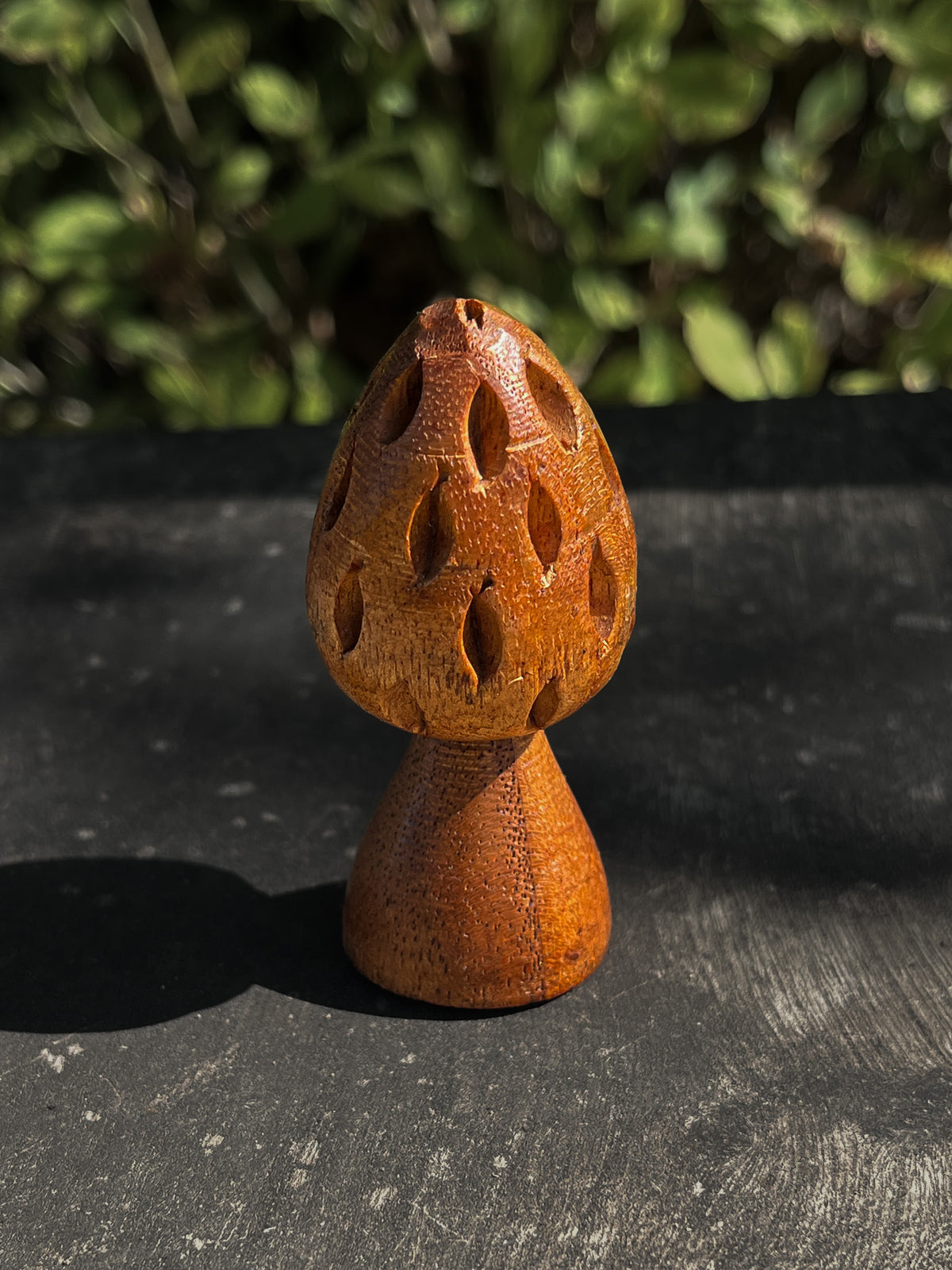 Small Wooden Mushroom
