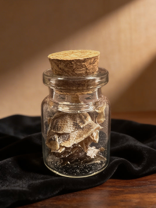 Snake Skin Spell Jar
