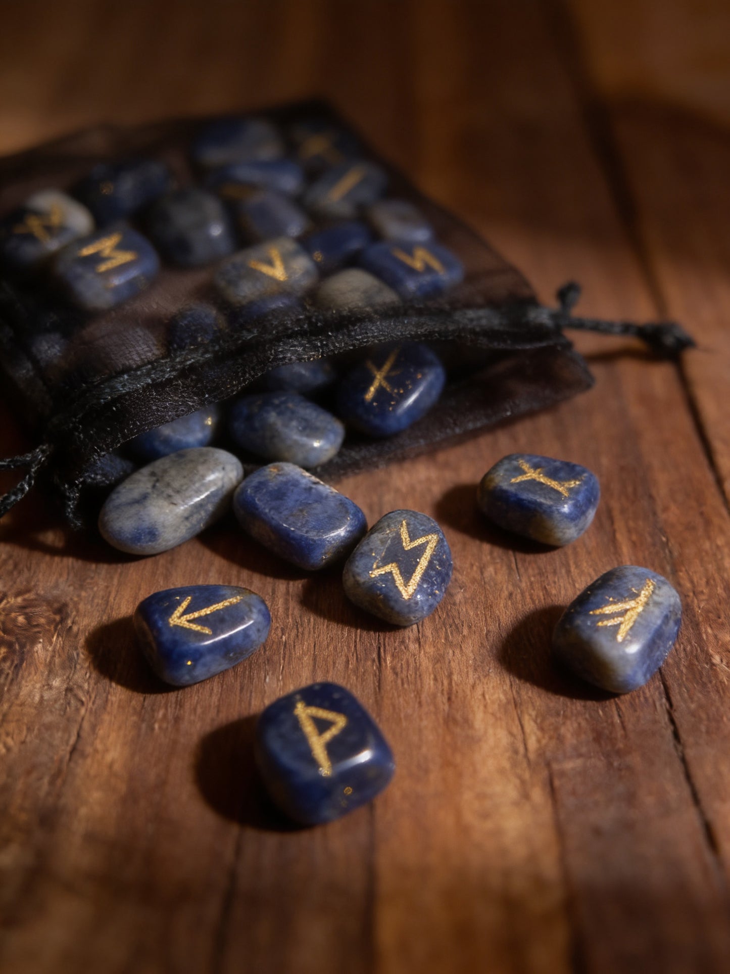 Sodalite Crystal Runes