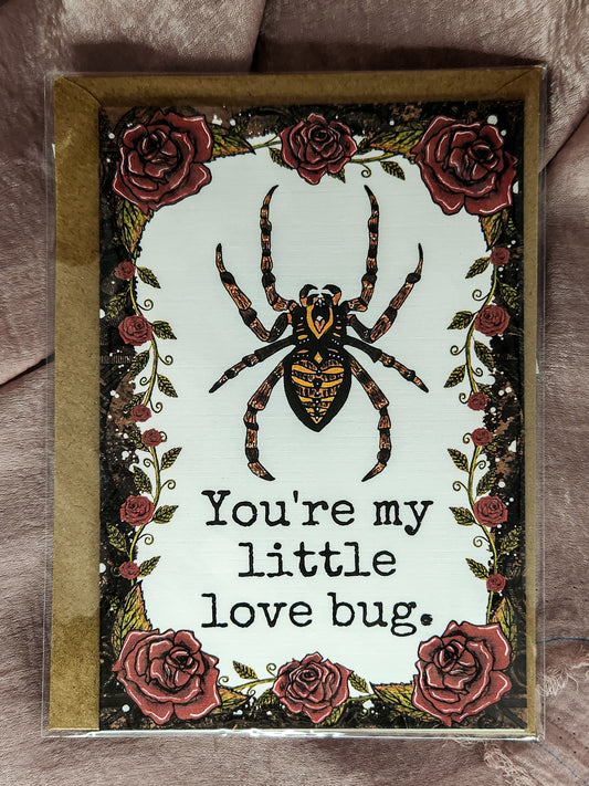 Spider Love Card