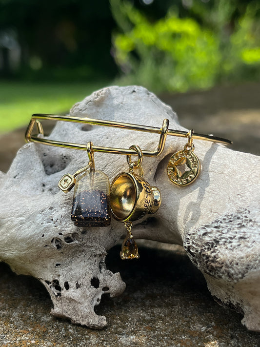 Spill The Tea Charm Bracelet