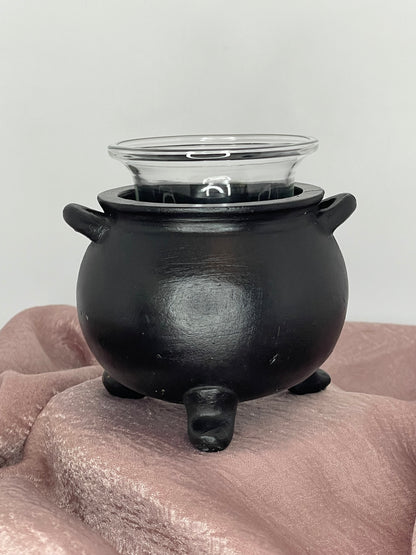 Spirit Board Cauldron Candle Holder