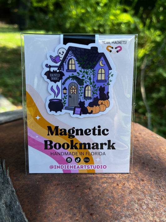 Haunted Bookshop Magnetic Bookmark