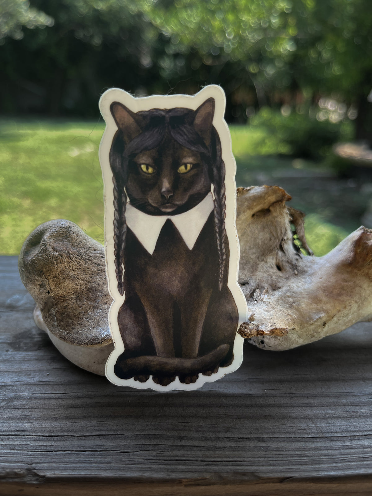Spooky Kitty Sticker