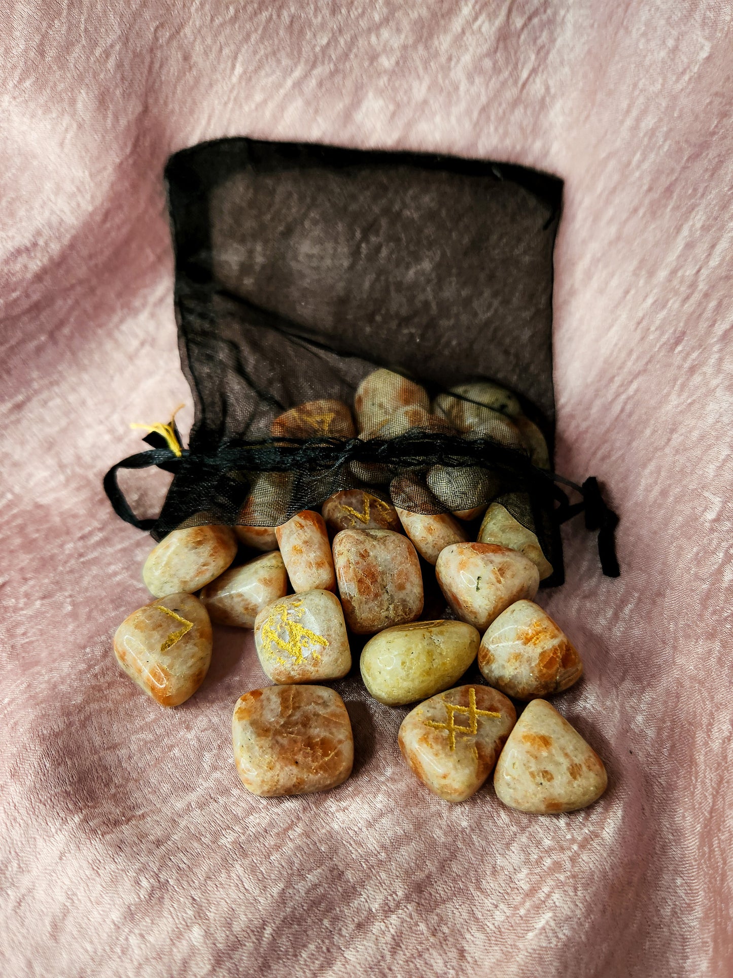 Sunstone Crystal Runes