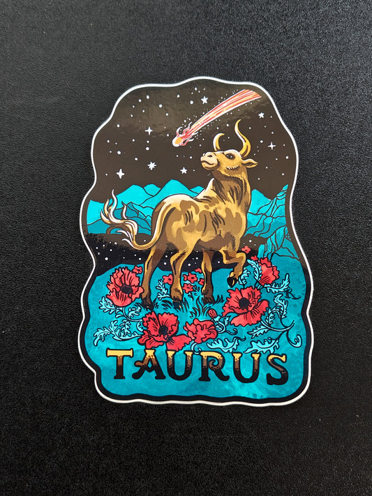 Taurus Zodiac Sticker