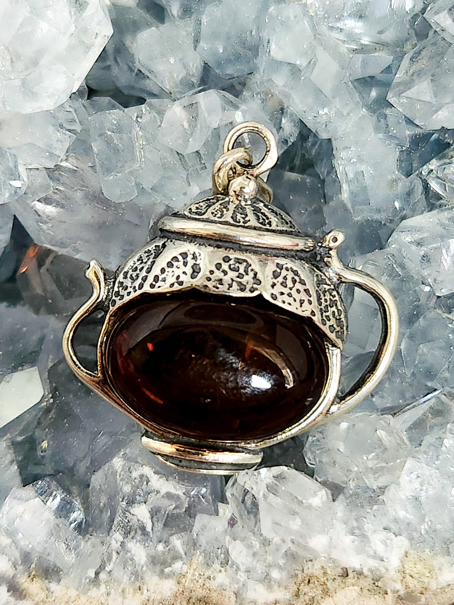 Tea Kettle Pot Pendant