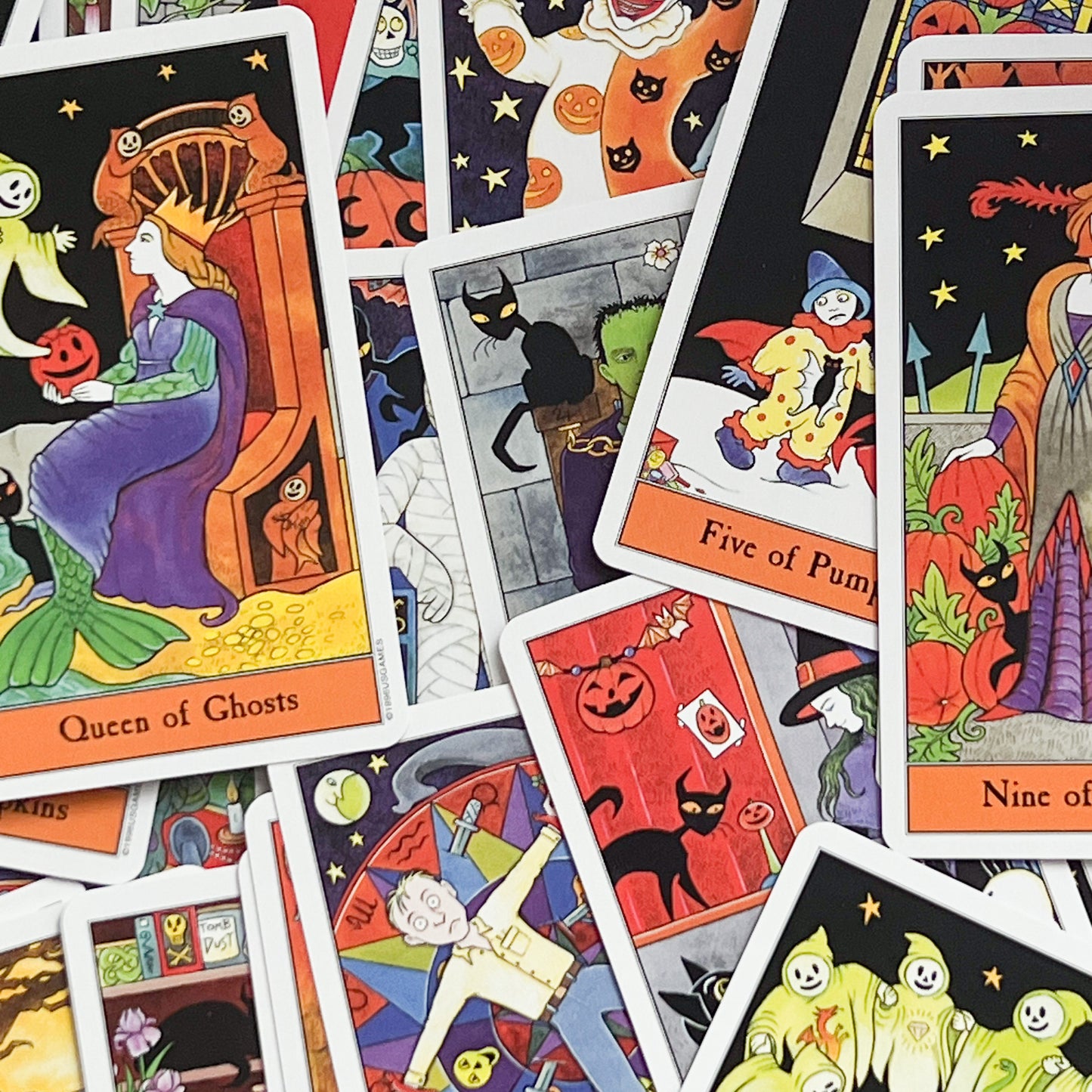 The Halloween Tarot in a Tin