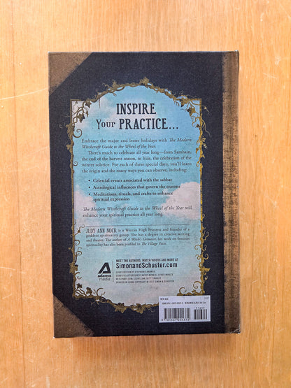 The Modern Witchcraft Guide To The Wheel Of The Year by Judy Ann Nock