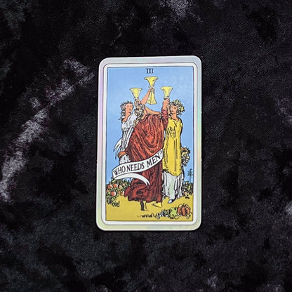 Three of Cups Sticker