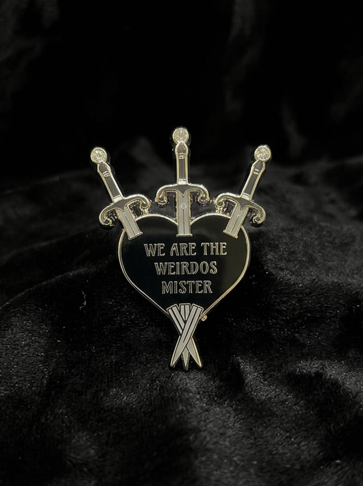 Three of Weirdos Pin