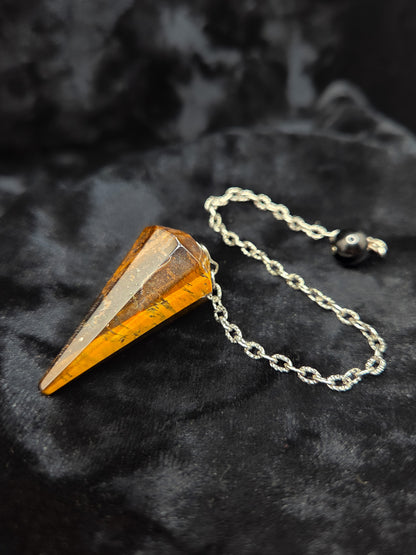 Tiger Eye Pendulum